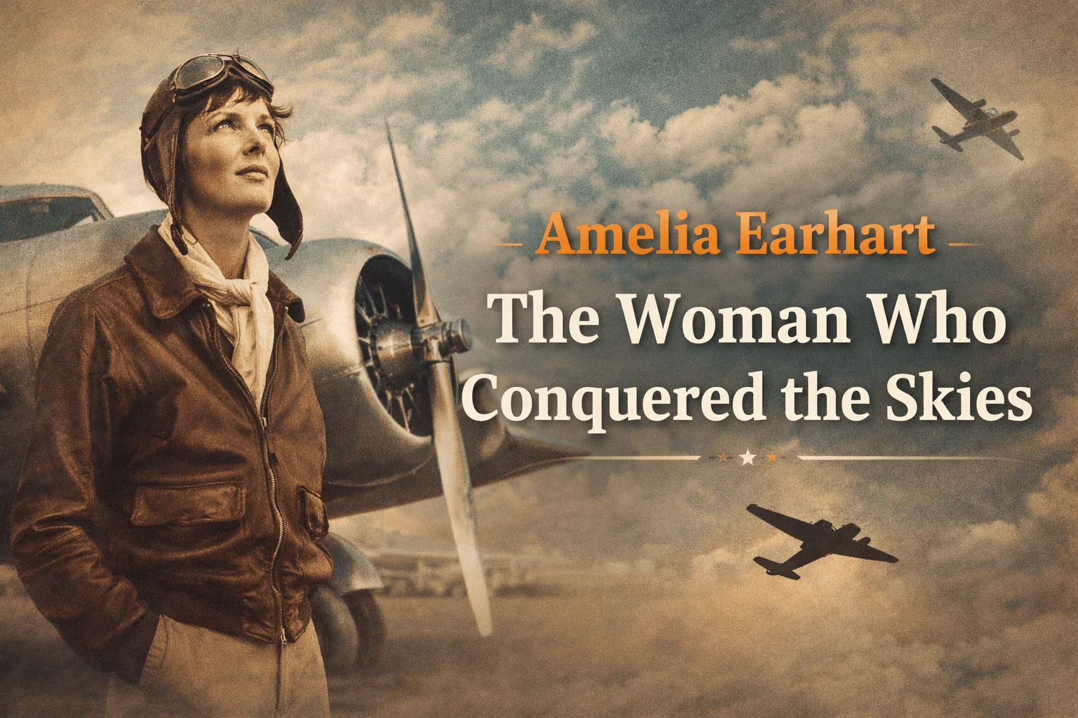 Amelia Earhart: The Woman Who Conquered the Skies